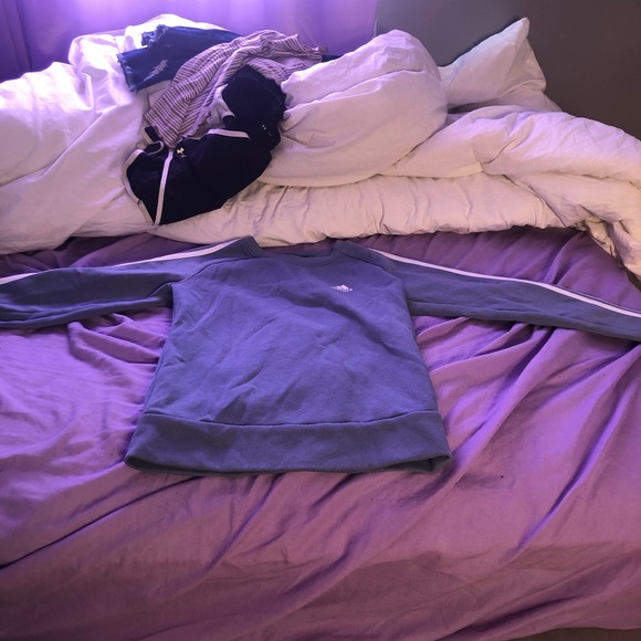 Adidas pullover blue - Picture 1 of 4